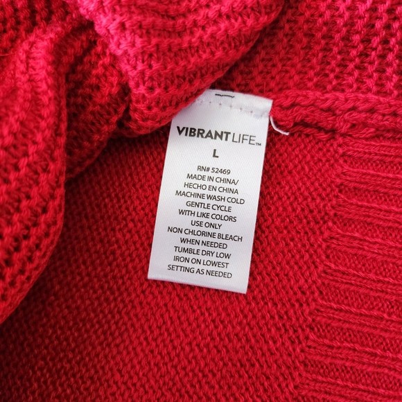 Dog red sweater size L - Picture 4 of 6